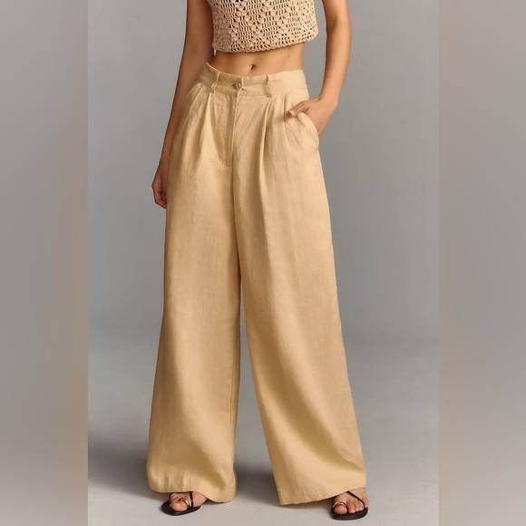 Faithfull The Brand Circa Linen Pants - Picture 4 of 7